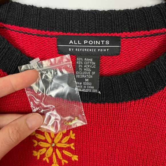 NWOT All Points by Reference Point | Scottish Terrier Dog Holiday Knit Sweater - Picture 6 of 7